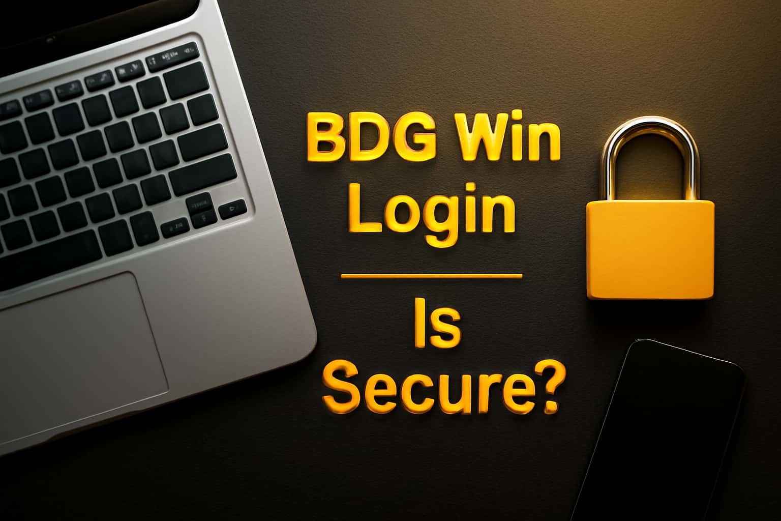 An informative scene illustrating the security features of BDG Win Login.