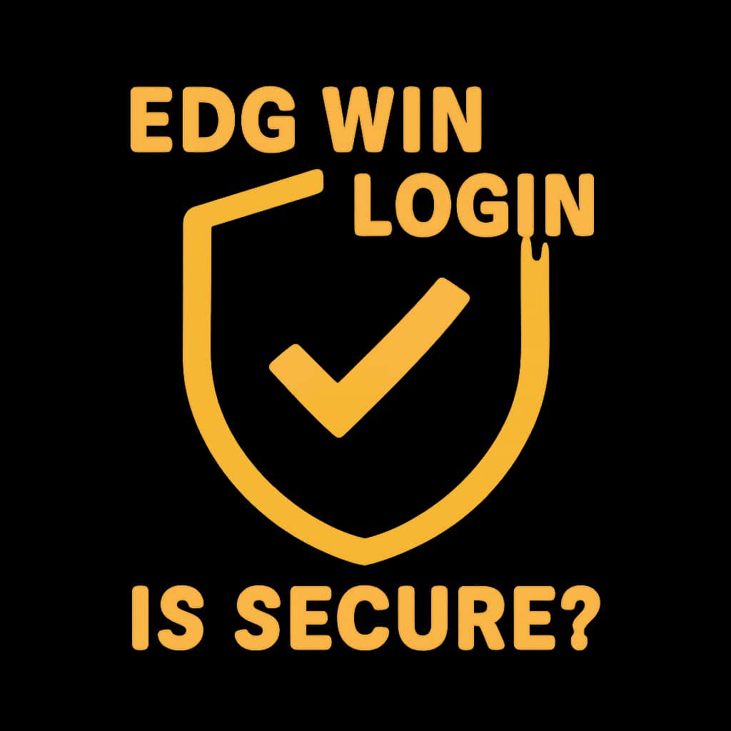 A badge representing the security of BDG Win Login.