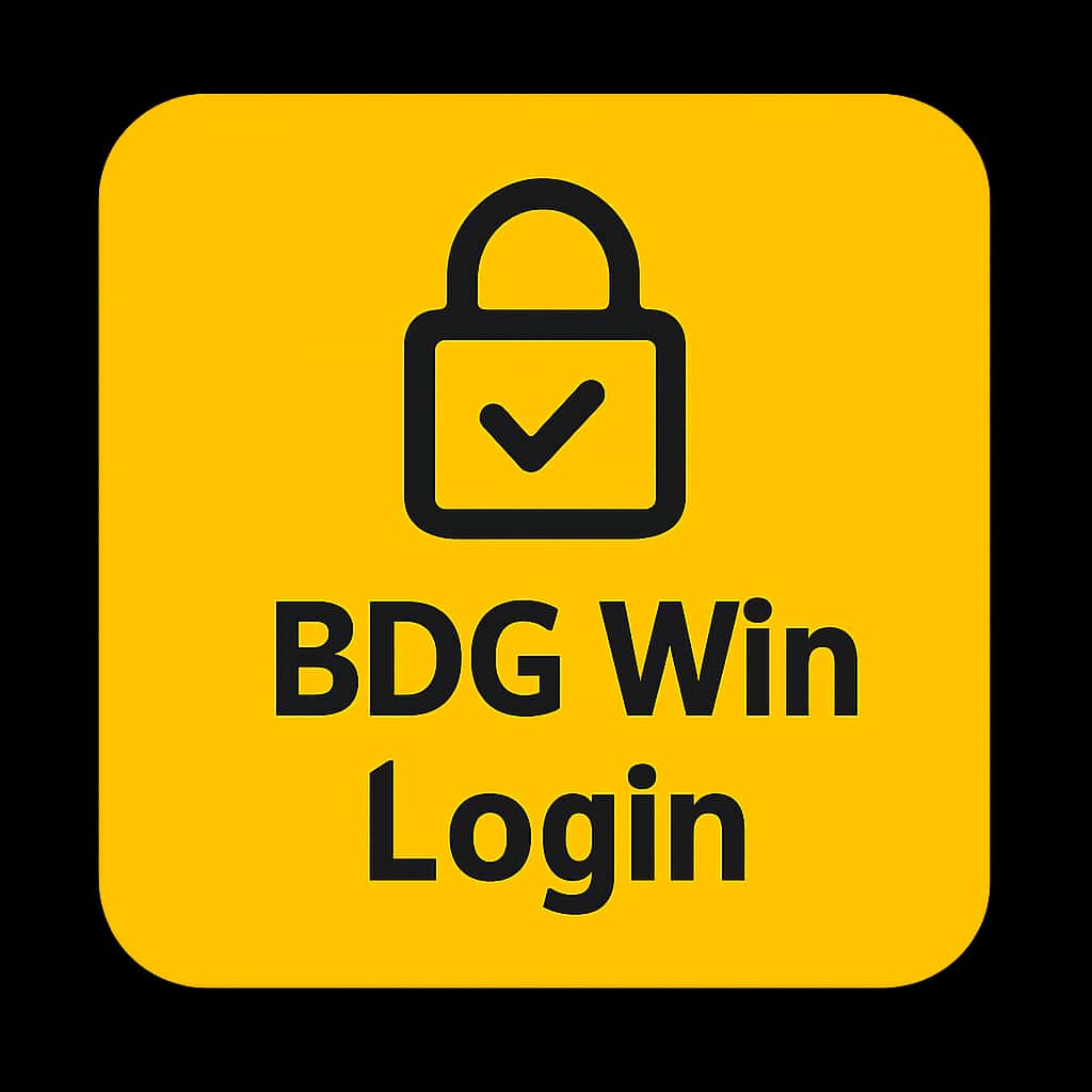 Badge icon representing BDG Win Login safety.