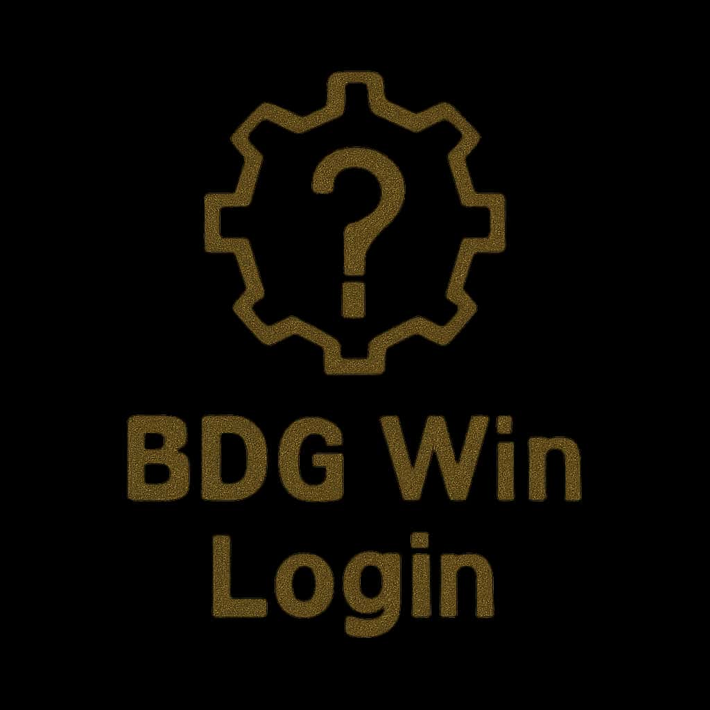 An icon representing troubleshooting support for BDG Win Login.